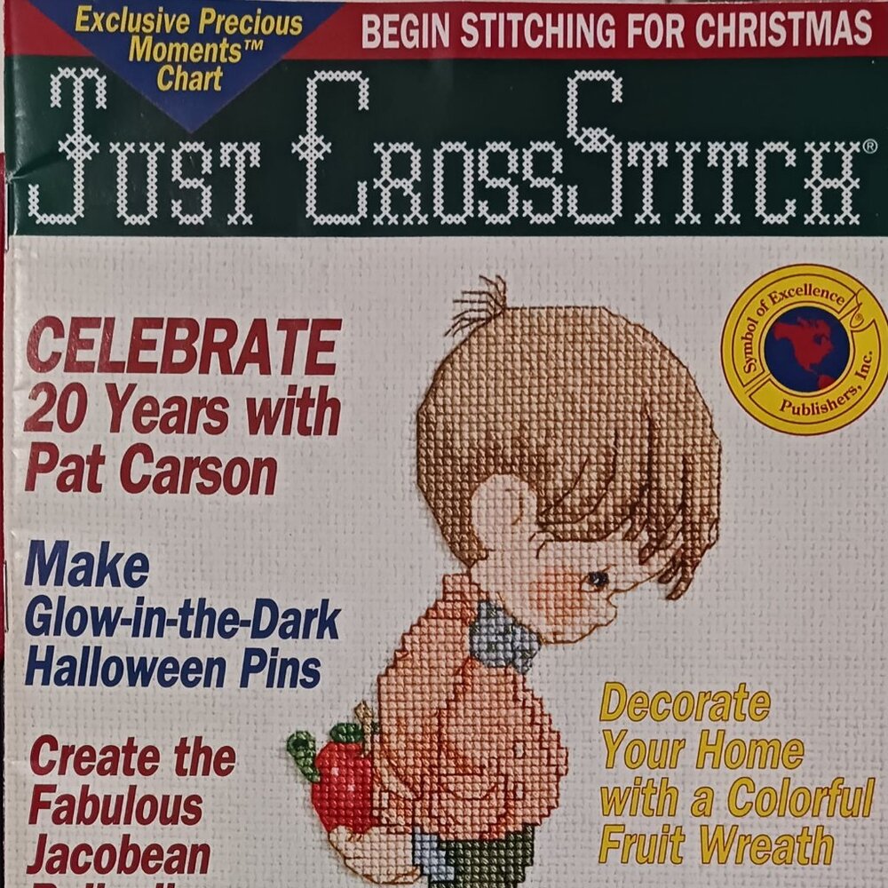 Vintage Just Cross Stitch Magazine Vol 11, No. 3